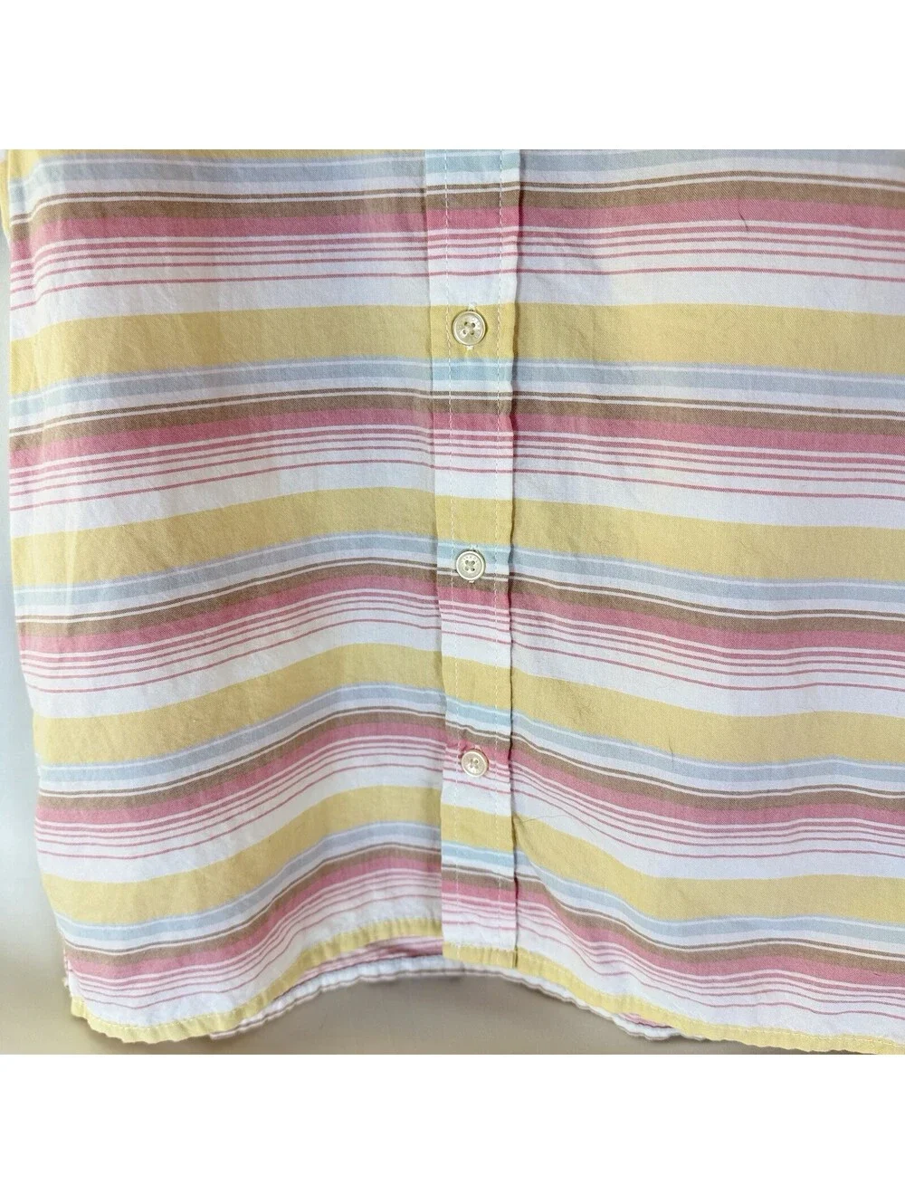 Genuine Kids Grom OshKosh Boys Multicolor Button Down Shirt SZ 10